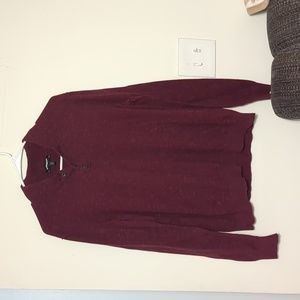 Express men's Maroon sweater size large